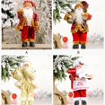 thumbnail image 2 of Toystoory Decoración navideña de Papá Noel, de Papá Noel de escritorio, muñeco de Papá Noel realista, adorno para el hogar para el hogar y la Kits de decoración para fiestas No.1 Toystoory HA039726-01, 2 of 5