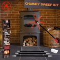 thumbnail image 2 of Cleancraft Kit de Ramonage de 30 Pieds, Kit de Nettoyage de Cheminée avec 9 Tiges de Cheminée Noires Flexibles, Brosse de Cheminée pour Ramonage de Cheminée, 2 of 7