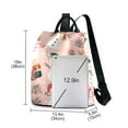 thumbnail image 3 of FORMRS Women's Travel Backpack Purse Anti-Theft Hidden Pockets Casual Shoulder Bag, Christmas Snowman, 3 of 7
