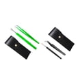 thumbnail image 2 of Juego De Herramientas Para Eliminar Garrapatas Humanizado Antideslizante Práctico Tenedor Antiparasitario De Acero Inoxidable Y Pinzas De Punta Doblada Kit De Eliminación De Garrapatas,2Pcs/Set Serendint PT001486-01, 2 of 7