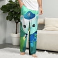 thumbnail image 4 of The Octonauts Pajamas Pants 3D Printing Wide Leg PJ Pant Loungewear Casual Comfy Sleepwear Lounge Pants for Men Women2XL, 4 of 9