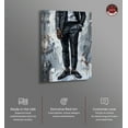 thumbnail image 2 of Man Of Style Men Style Man Cave Canvas Wall Art by Notoriart, Gallery Wrapped, 24" x 36", 2 of 7