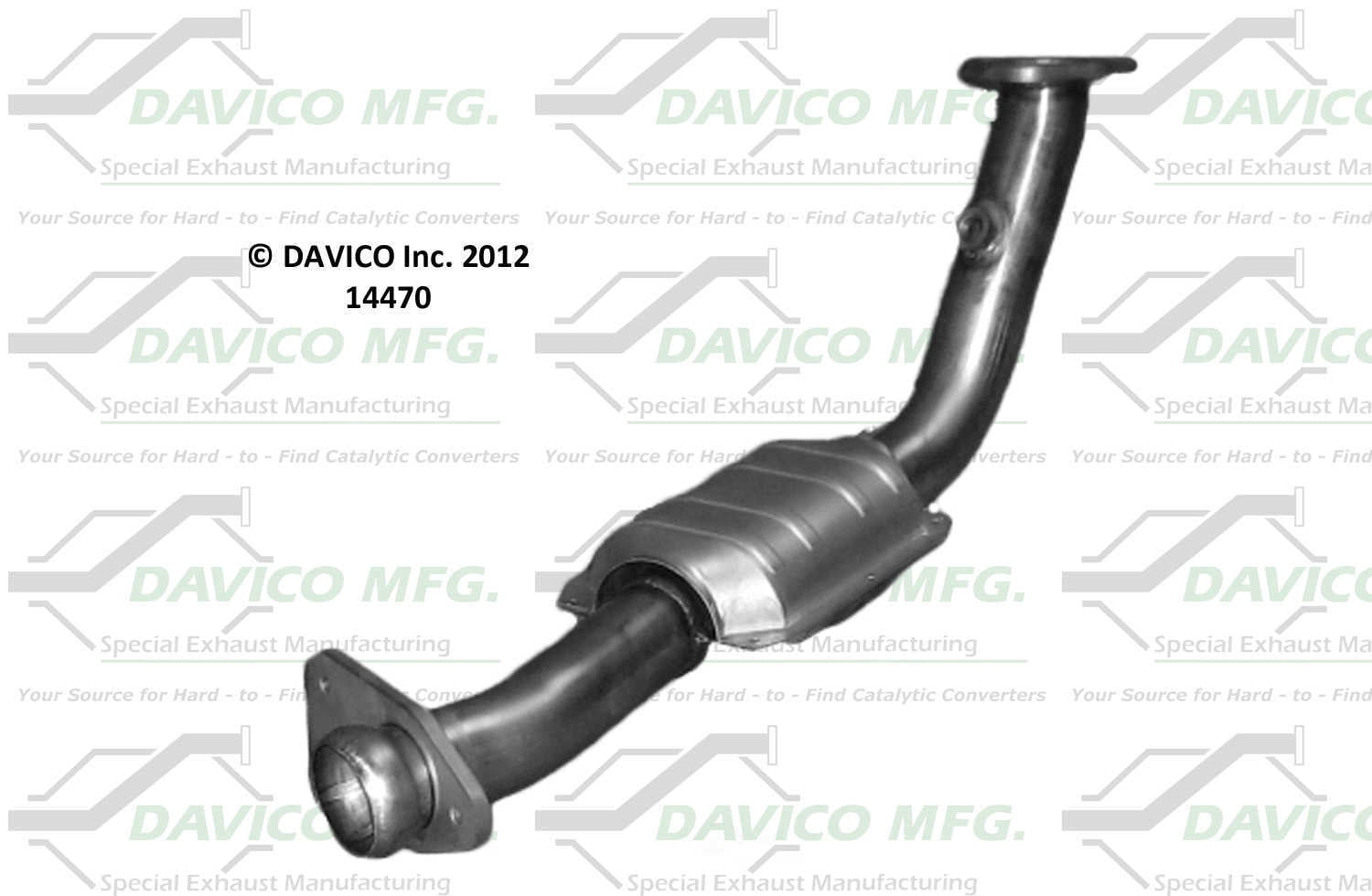 Davico Mfg 14470 Direct-Fit Catalytic Converter