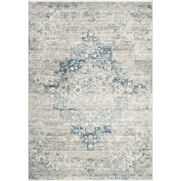 nuLOOM Diana Persian Vintage Area Rug, 5' 3" x 7' 3", Blue
