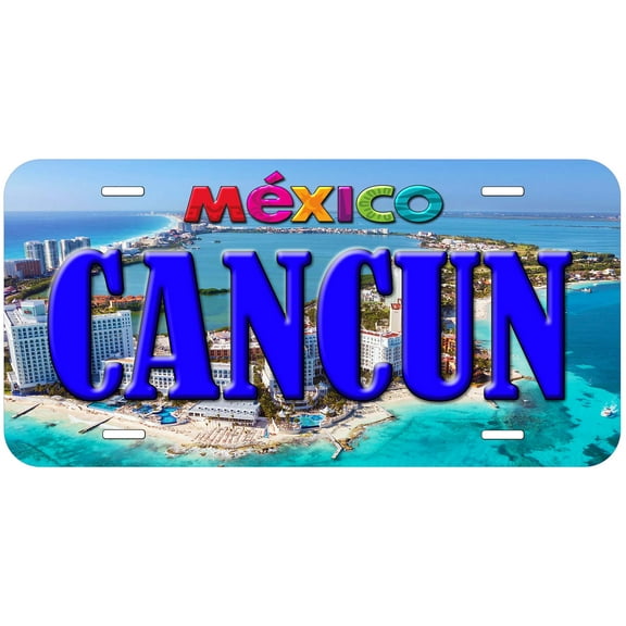 Mexico Cancun TAG03 Novelty Car Auto License Plate