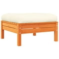 thumbnail image 5 of vidaXL Garden Sofa Set Wax brown, Cream Solid pine wood Large Modular, 5 of 10