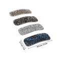 thumbnail image 2 of unbranded 4Ud Barrettes Cuadradas De Metal Con Multicolor Para Accesorios De, 2 of 6