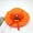 Orange, variant on YHAJDS Beach Straw Hat Wide Brim UPF 50 Summer Sun Protection Cap Kids