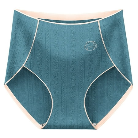 

NECHOLOGY Panties For Women Cotton Modal Hi Cut Panties - Lingerie Panties for Women Blue Medium