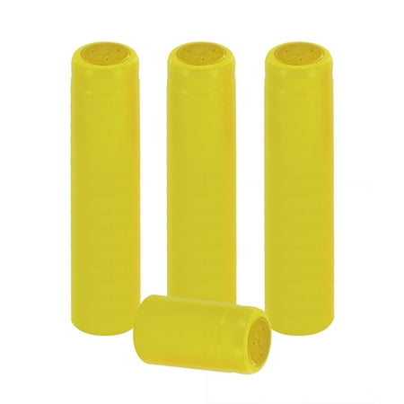 

GLOSS YELLOW PVC SHRINK CAPSULES 30 pack
