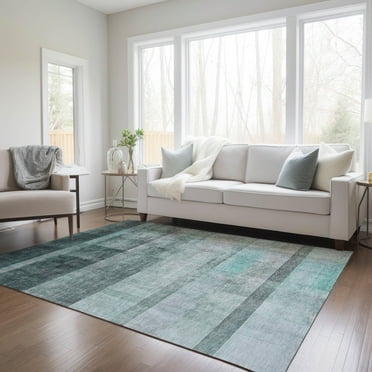 Chantille ACN568 Teal 5 x 76" Rug
