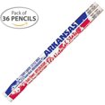 thumbnail image 2 of D2399 Arkansas - 36 Qty Package - Arkansas State Quick Facts Pencils - Express Pencils, 2 of 3