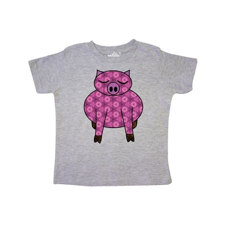 

Inktastic Patterned Pig Gift Toddler Boy or Toddler Girl T-Shirt