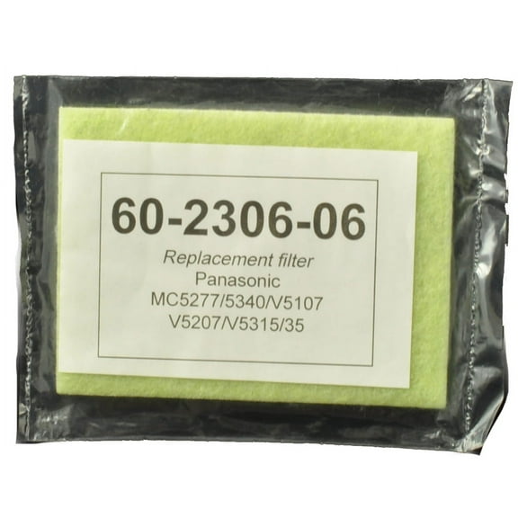 Panasonic Upright Vac Cleaner Secondary Micron Filter