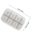 thumbnail image 4 of OUNONA 1Pcs Lizard Home Hatching Box for Reptiles Durable Plastic 6.7x5.1x2in, 4 of 6