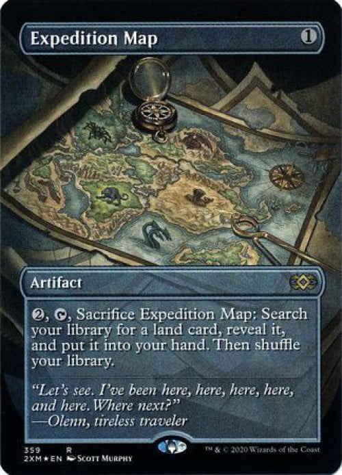 Double Masters Magic The Gathering MTG *MINT* Expedition Map