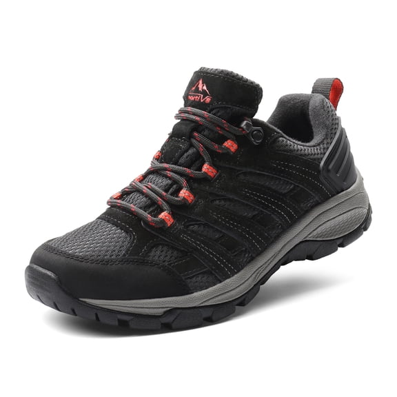 NORTIV 8 Women's Hiking Shoes Lightweight Breathable Mesh Walking Sneakers Outdoor Work Shoes