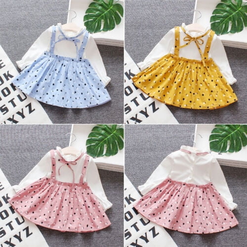 suspender skirt for baby girl