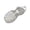 White, variant on Asxite Toddler Sandals Girl Soft Sole Crystal Jelly Princess Sand Style for Girls Shoes 3-8 Y