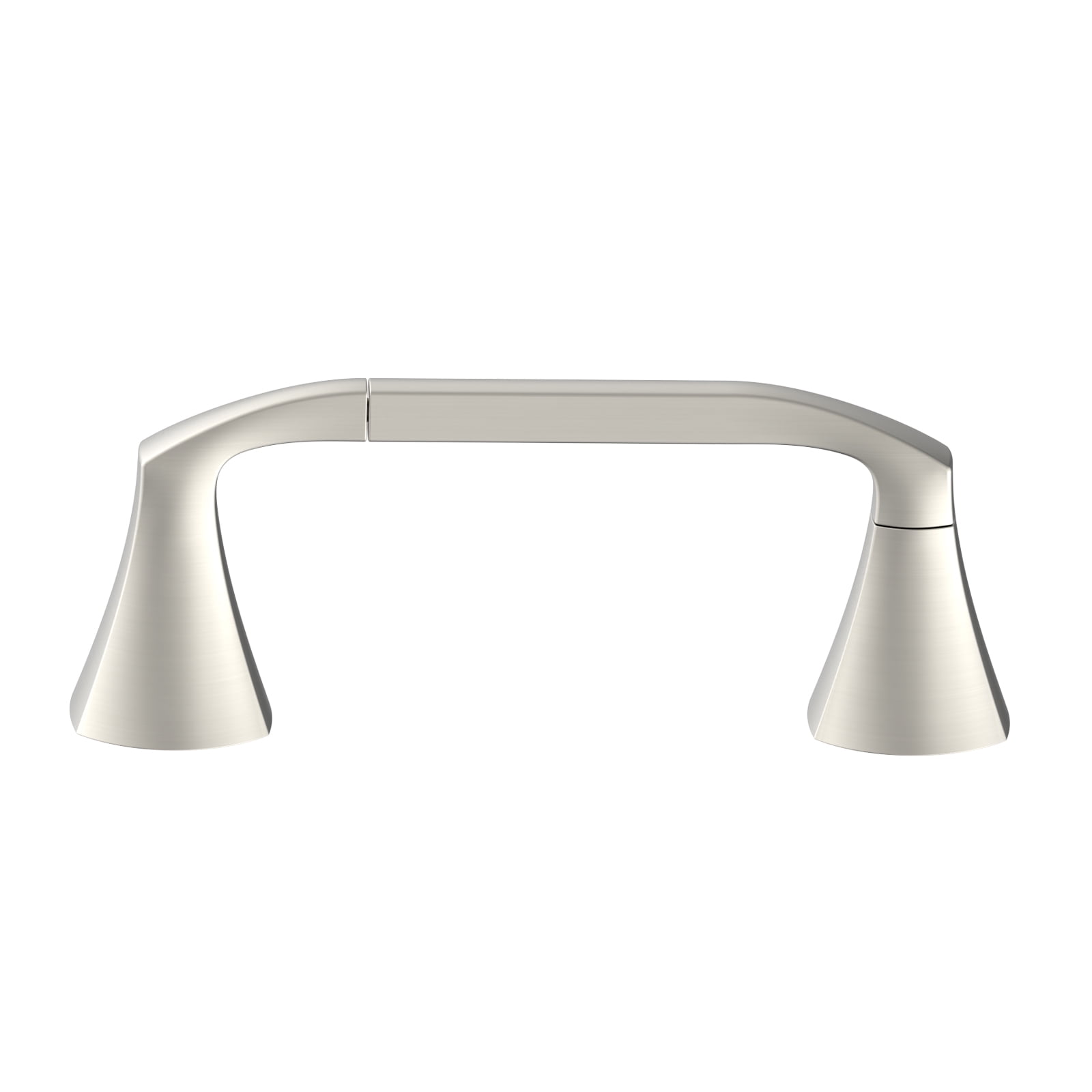 Better Homes & Gardens Simple Flare Style Wall Mount Toilet Paper Holder in Satin Nickel Finish