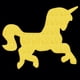 thumbnail image 4 of 20 Pcs Glaseado Magdalena Monda de tarta Decoración de Yuyangstore  Primeros De La Torta Del Unicornio Brillante, 4 of 8