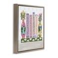 thumbnail image 2 of Stupell Industries Eclectic Boho Travel Books Shelf Brown Floating Frame Canvas Art, 18 x 18, by Connie Summers, 2 of 8