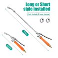 thumbnail image 2 of Stainless Steel Sprayer Wand,1/4in&3/8in Brass Barb Sprayer Wand Replacement,29in Sprayer Wand+ Shut, 2 of 5