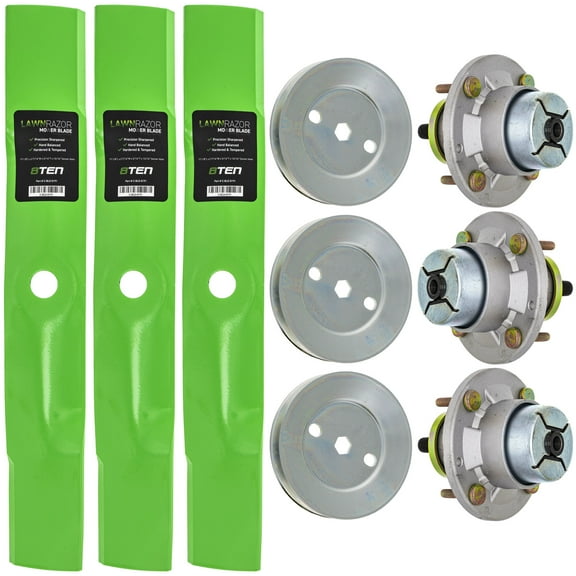 8ten Blade Spindle Kit for John Deere Ztrak Z330R Z325E 48-inch M145476 AM144608 MK1013721