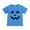 Blue, variant on Gunia Halloween T Shirts For Kids Cotton Pumpkin Graphic Print Short Sleeve Crew Neck Casual Thanksgiving Tops Toddler Boy Girl Tee Shirts Purple 1-13 Years