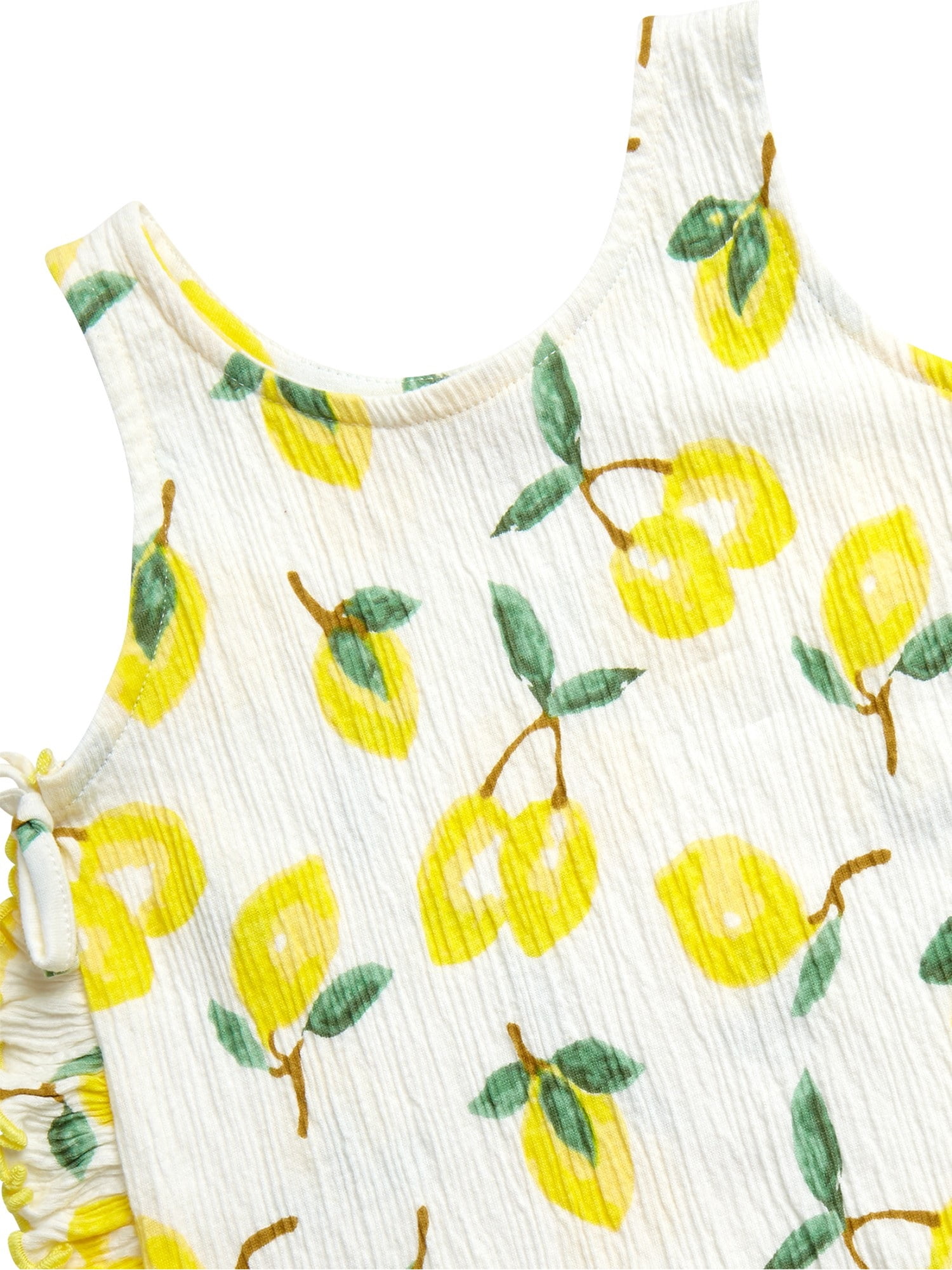 Jessica Simpson Toddler Girls' Ruffle Tank Top and Shorts Set, 2-Piece, Sizes 12M-24M