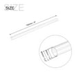 thumbnail image 2 of Unique Bargains Plastic Pipe Rigid Tube Clear 0.16'(4mm) ID 0.2'(5mm) OD 6' (150mm) for Lighting, Water Plumbing, 2 of 7