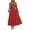Red, variant on PRETTYGARDEN Maxi Dresses for Woman Fall Boho Long Sleeve Smocked A Line Ruffle Holiday Party Long Dress with Pockets