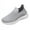Grey, variant on HBFAGFB Womens Sneakers Leisure Summer Sport Running Shoes Breathable Fashion for Student White Size 41