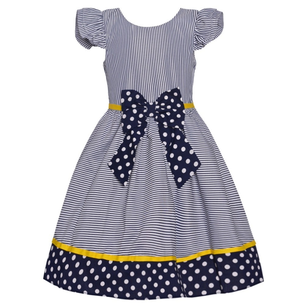 rare editions navy blue dress