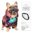 thumbnail image 3 of Balery Donuts1 Sudadera con Capucha para Perros Pequeños – Ropa para Mascotas, Disfraz para Perros y Gatos, Ideal para Fiestas y Cosplay-X-Large, 3 of 7