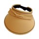 thumbnail image 1 of Sombrero de protección solar con parte superior vacía y ajustable de 55 a 60 cm de circunferencia para mujer, sombrero para el sol de verano para exteriores con lazo, 1 of 6
