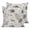 Gray, White, variant on 18x18 Pillow Covers Set of 2, Teal Blue Vintage Floral Throw Pillow Covers Decorative Couch Cushion Case, Hydrangea Botanical Elegant Microfiber Square Pillowcases for Bedroom Car Living Room
