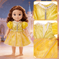 thumbnail image 2 of Lilian&Gema American 18 inch Doll Clothes and Accessories, 18" Girl Doll Princess Costumes Dress, 6 pcs Doll Clothing Gifts for Girl Kids, 2 of 8