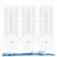 thumbnail image 2 of 60Pcs White Flower Type Filter Sponge Oil Scum Sponge Filter Swimming Pool Oil Absorbing Flower Type for Pool Tub, 2 of 7