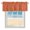 Orange, variant on Burnt Orange Kitchen Valances for Windows 60x18 Inch Kitchen Curtains Valances Rod Pocket Rustic Farmhouse Solid Color Fall Bathroom Window Valances for Window Treatment Decor