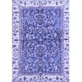 thumbnail image 1 of Ahgly Company Machine Washable Indoor Rectangle Abstract Blue Modern Area Rugs, 2' x 3', 1 of 4