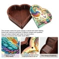 thumbnail image 4 of DIY Diamond Painting Kit Storage Box, Bird-Themed Creative Heart-Shaped Craft Set, Desktop Organiser, Festive Christmas Gift, 4 of 7