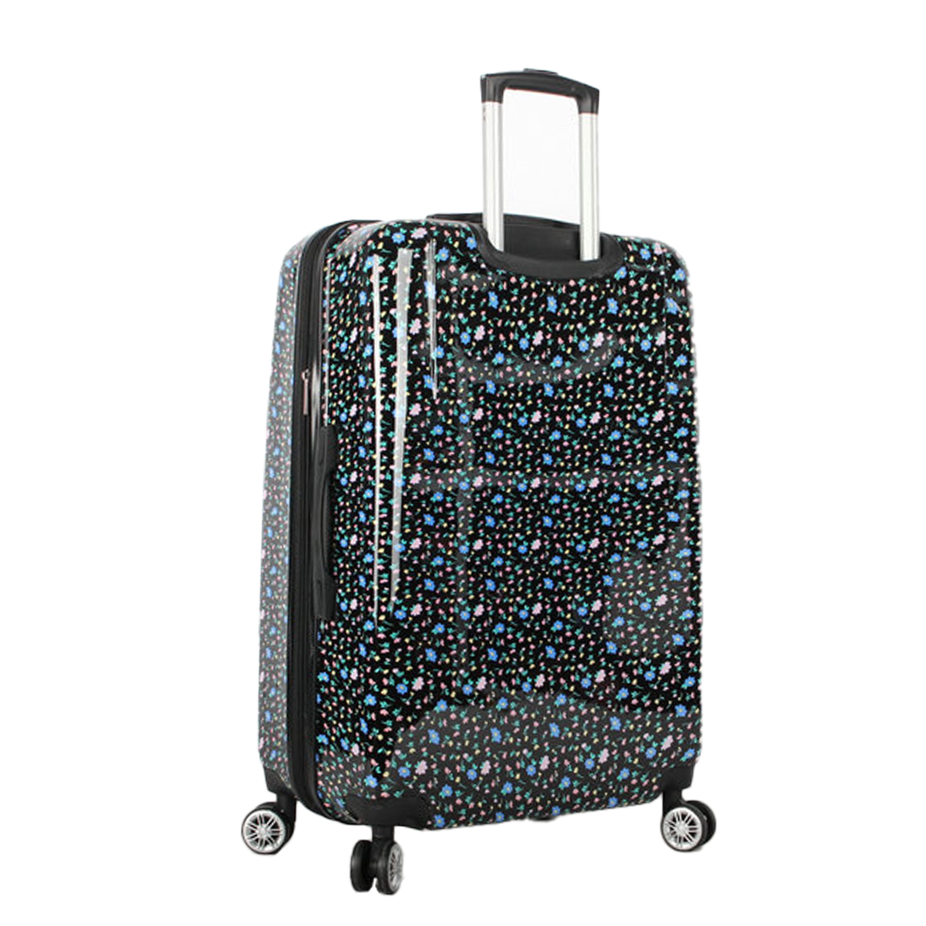 MADDEN NYC, Main Character Hard Side 28" Expandable Checked Luggage, Floral Print