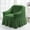 Green, variant on Stretch Wing Chair Slipcovers ,Fabric Armchair Covers with Skirt Elegant Ruffle, Wingback Chair Slipcover, Universal Wing Chair Slipcovers with Skirt, High Back Chair Covers for Living Room