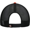 thumbnail image 4 of Men's New Era Black/Orange San Francisco Giants Logo Zoom Trucker 9FIFTY Snapback Hat, 4 of 5