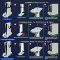 thumbnail image 6 of PS5/Slim/Pro Cooling Station for PlayStation 5 Console,PS5 Cooler Fan with Dual PS5 Controller Charger Incl. 3 Level Fans,Headset,USB Hubs,PS5/Slim Stand for PlayStation 5 Accessories, 6 of 9
