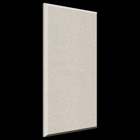 Acoustic Panel 1.05 NRC Fiberglass Core 24 in W 4 ft L 2 in Thick Sandstone - image 3