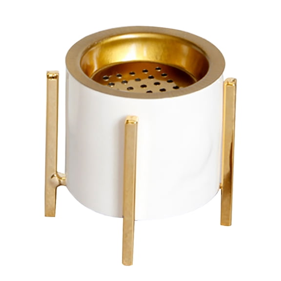 LOLIPPYY 1pc Ceramic Censer Simple Style Desktop Decoration Ornaments