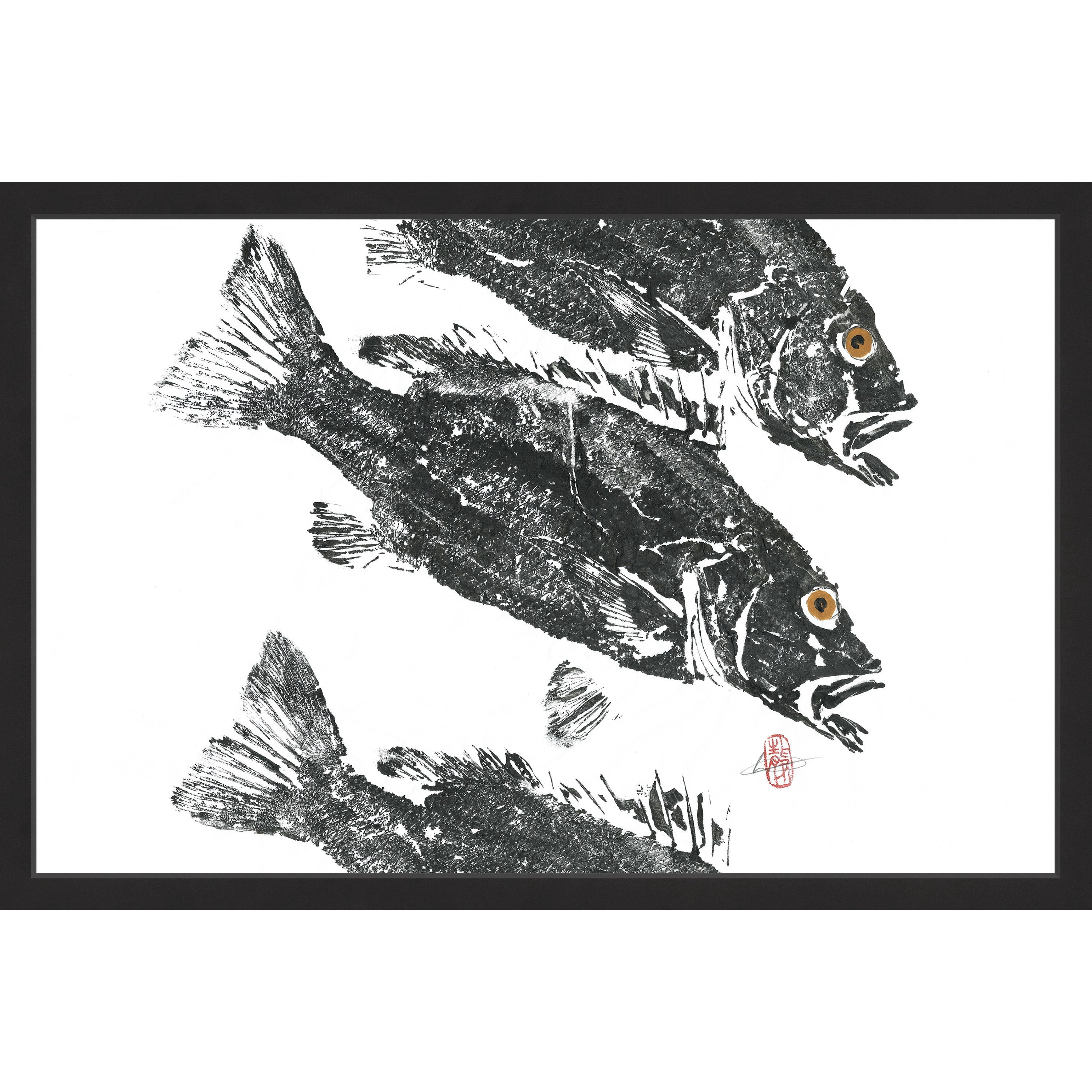 Marmont Hill "El Trio" Framed Painting Print