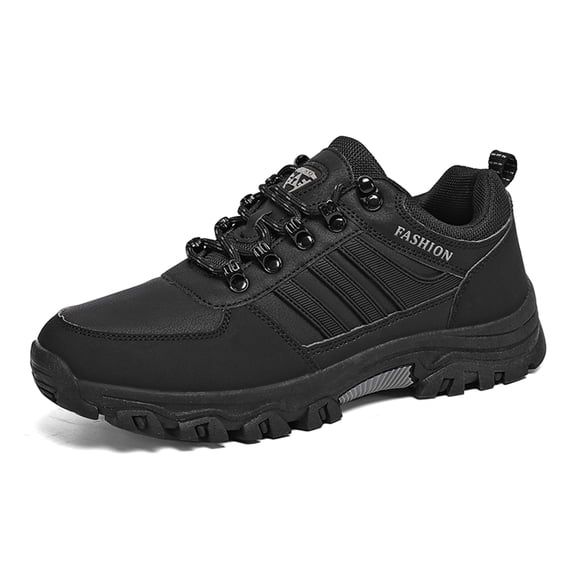 YOURDIARY Mens Hiking Shoes Outdoor Trekking Boots Anti-Slip Waterproof Comfortable Camping Trail Shoes
